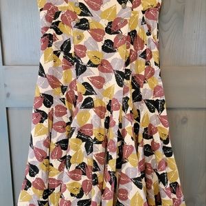 Effies Heart Swi g Skirt in Falling Print